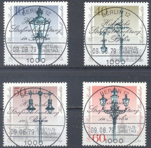 Berlin 1979 603 606 300 - 1979, mi-603-606