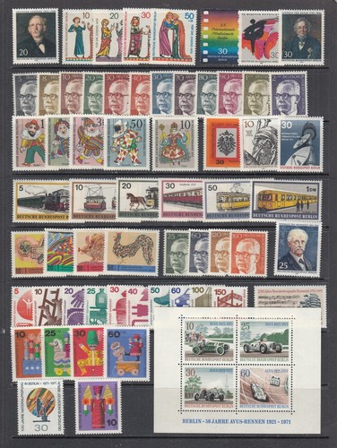 Berlin jahrgänge 1970 - berlin, 1970-1979