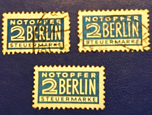 Berlin notopfer - notopfer,