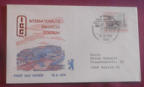 Berlin fdc 591 - berlin,