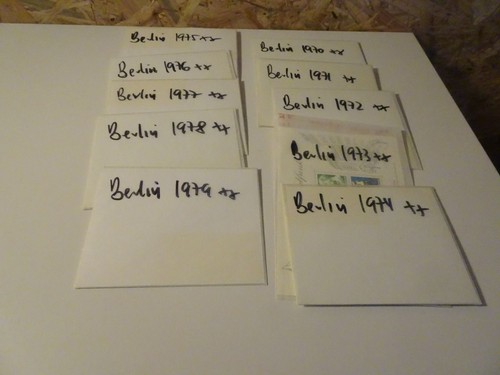 Berlin 1970 1979 postfrisch - 1970-1979,