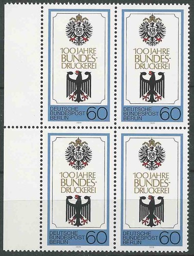 598 berlin 1979 viererblock - vb,