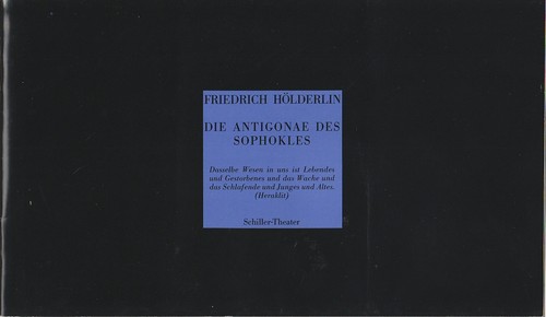 Programmheft friedrich - programmheft,