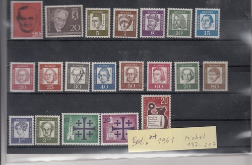 Berlin 1961 1971 1981 1990 - 1971, -1981