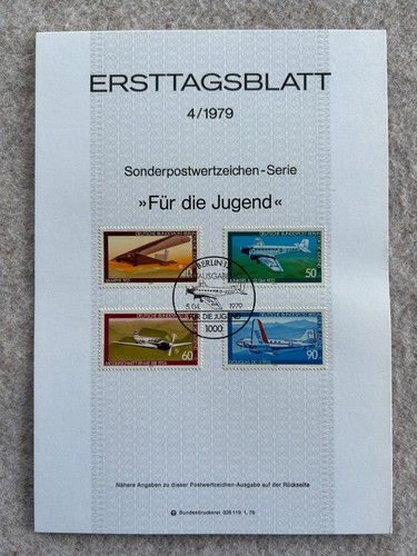 Berlin 1979 ersttagsblatt - -,