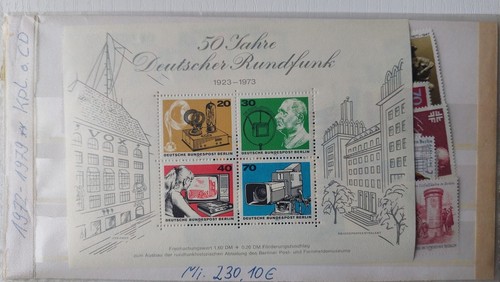 Briefmarken deutsche - briefmarken-,