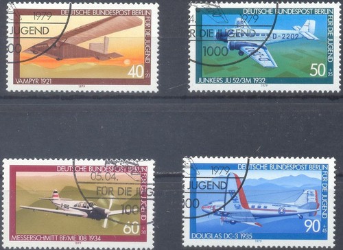 Berlin 1979 592 595 - 1979, mi-592-595